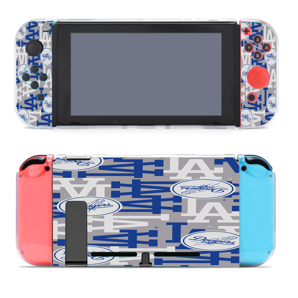 La Dodgers Pattern Nintendo Switch Cover Case