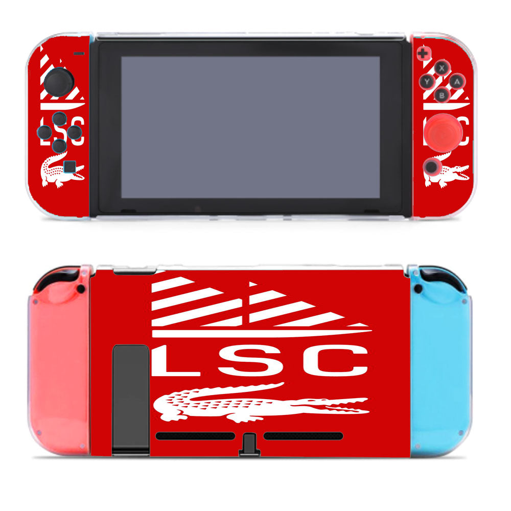 Lacoste Sailing Club Red Nintendo Switch Cover Case