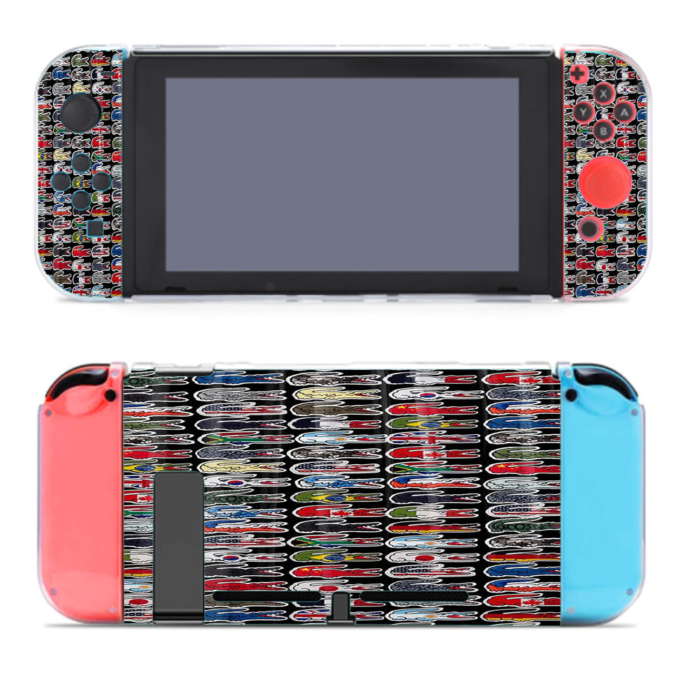 Lacoste World Flag Nintendo Switch Cover Case