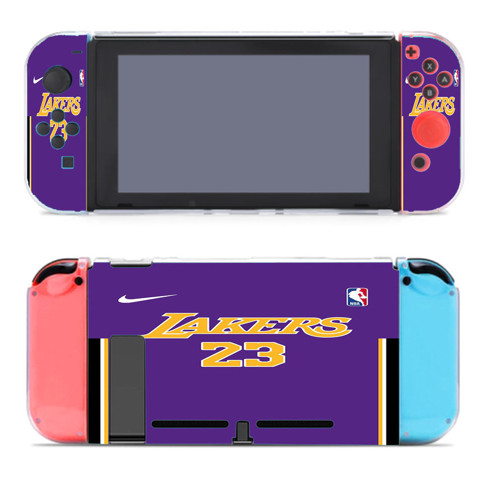 Lakers Number Twenty Three Basket Ball Nintendo Switch Cover Case