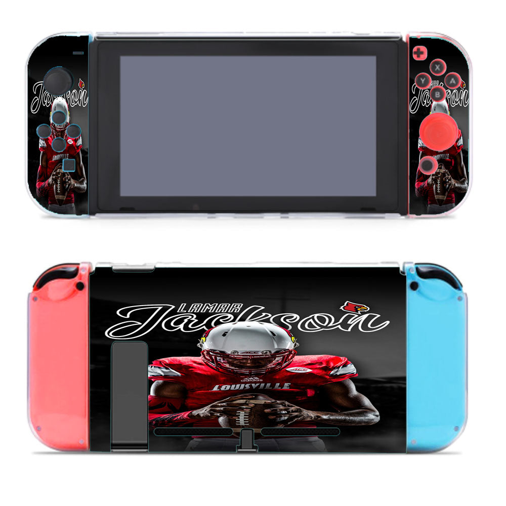 Lamar Jackson Louisville Nintendo Switch Cover Case