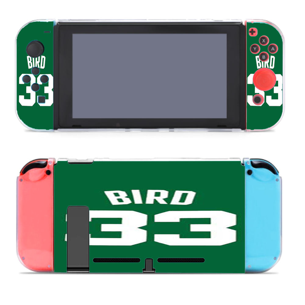 Larry Bird Jersey Green Nintendo Switch Cover Case