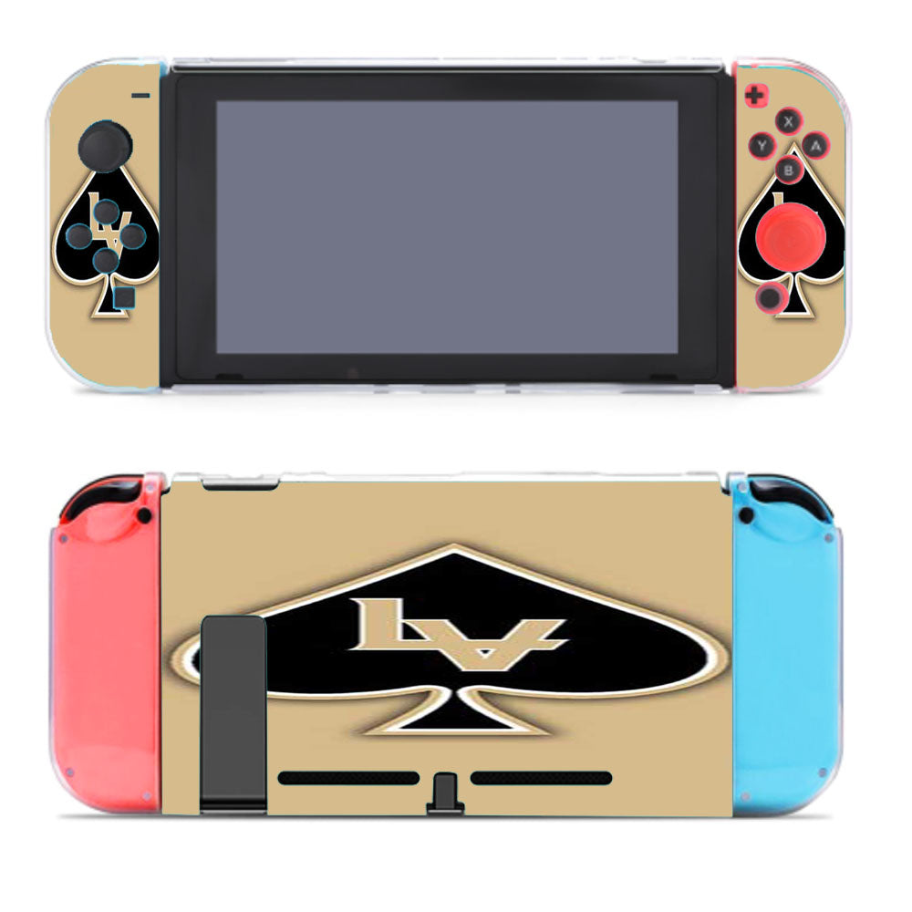 Las Vegas Black Knights Logo Blk On Tan Nintendo Switch Cover Case