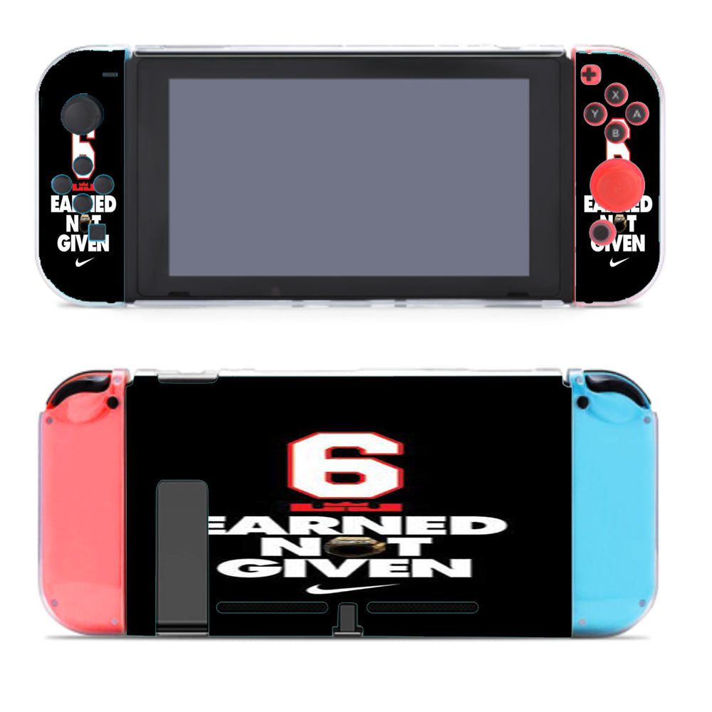 Lebron James Earned Not Given Nintendo Switch Cover Case