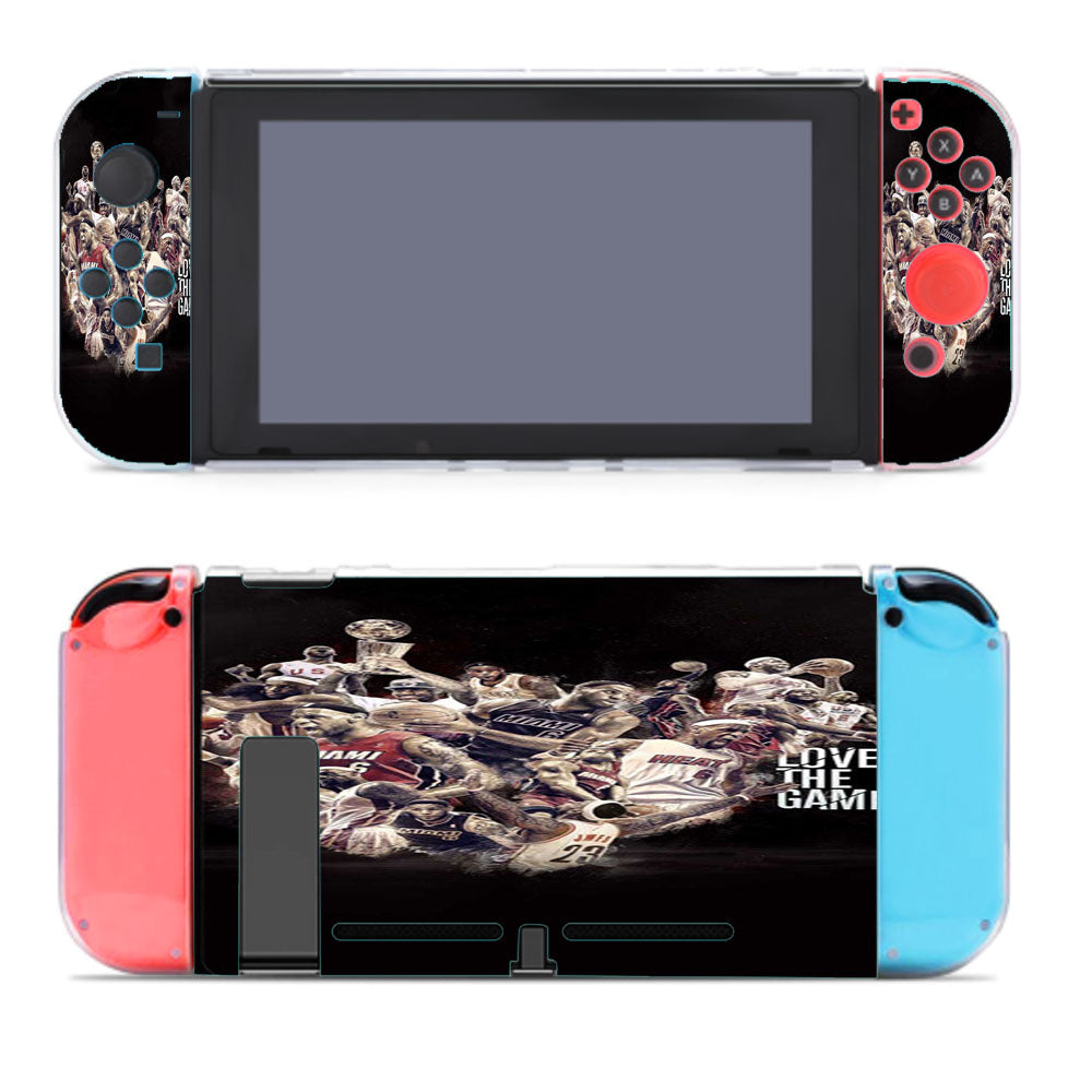 Lebron James Love The Game Collage Nintendo Switch Cover Case