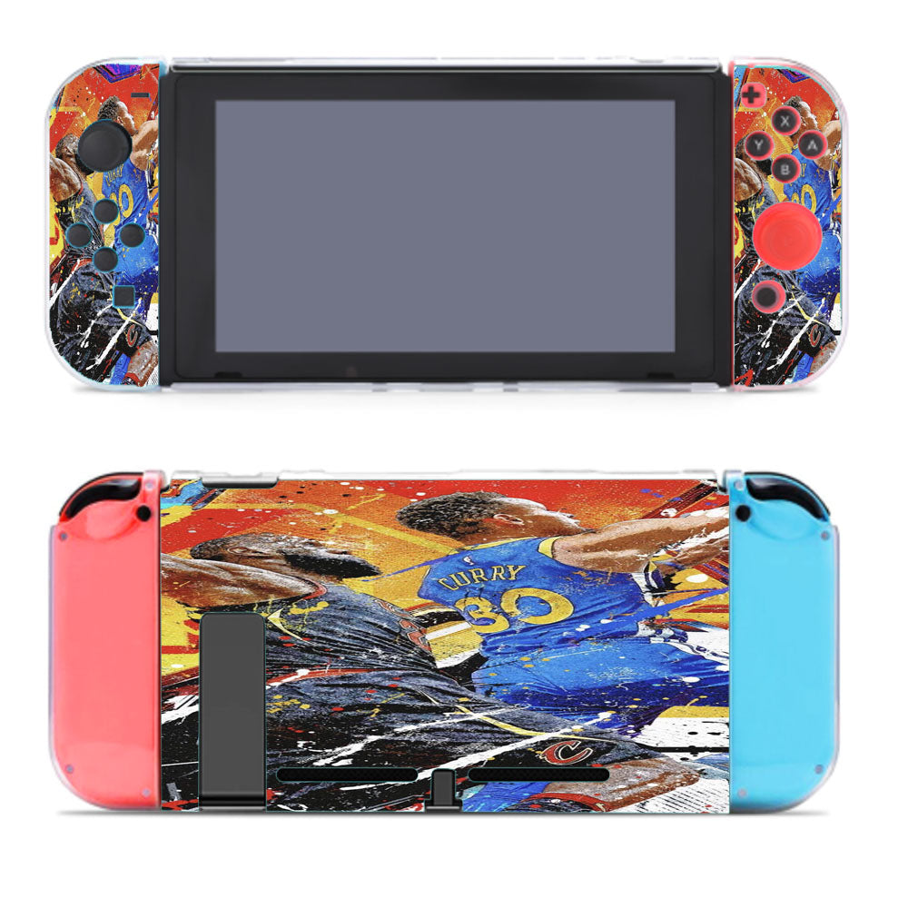 Legend Nba Star Watercolor Style Nintendo Switch Cover Case