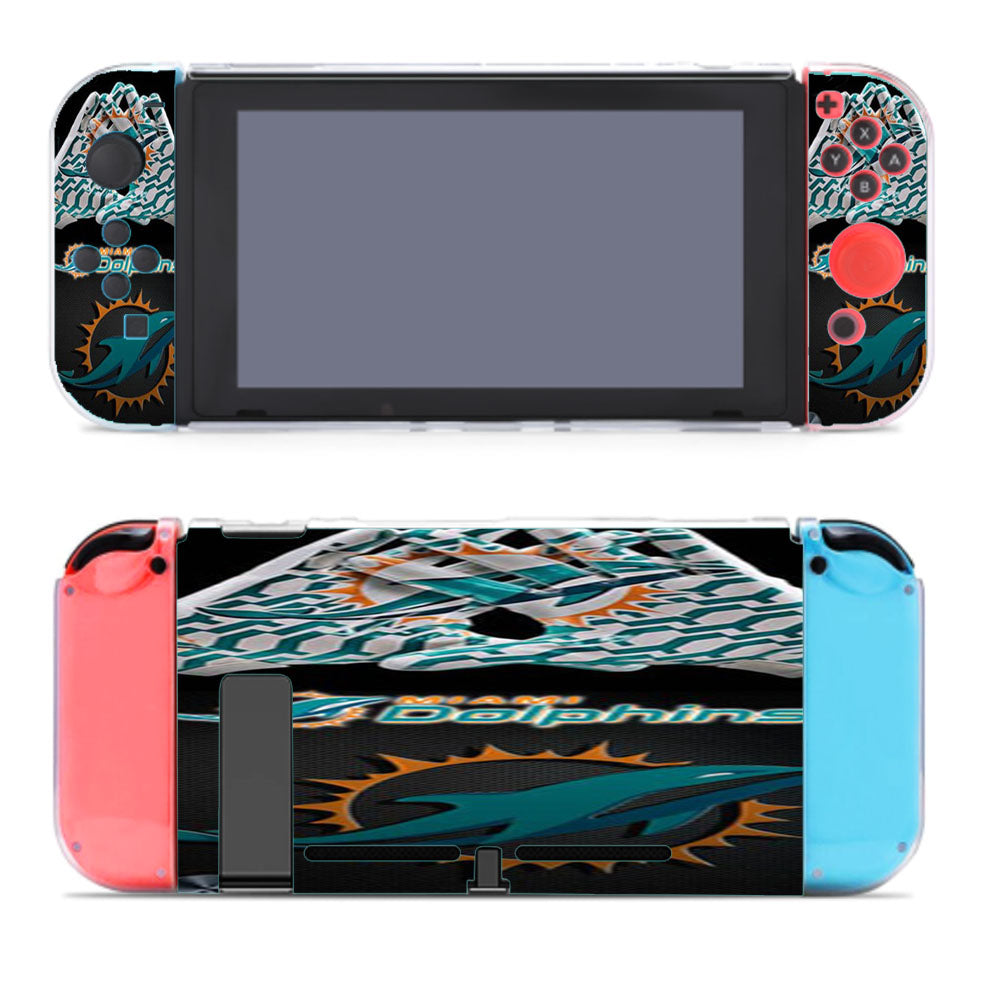 Logo Miami Dolphins Nintendo Switch Cover Case