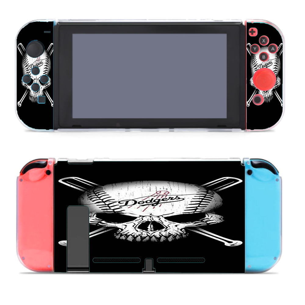 Los Angeles Dodgers Skull Nintendo Switch Cover Case