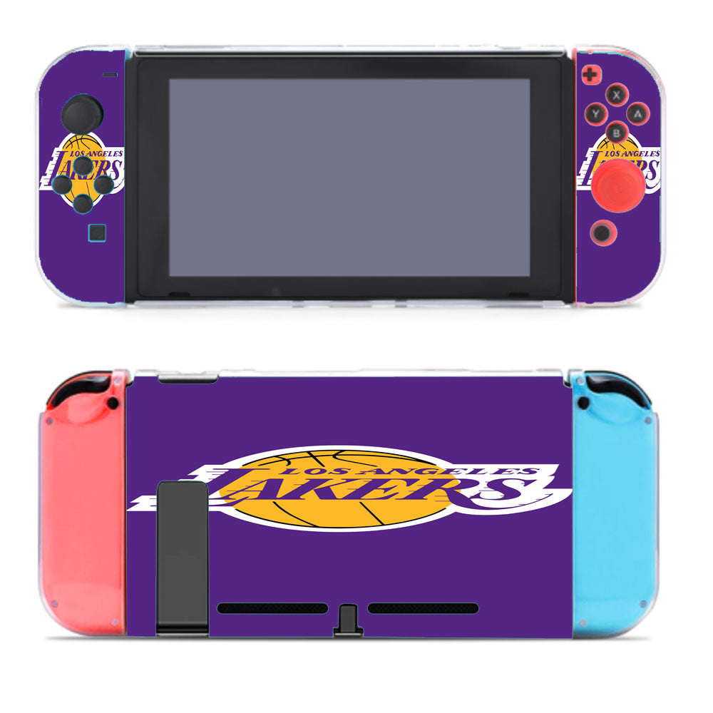 Los Angeles Lakers Logo Purple Nintendo Switch Cover Case