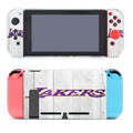 Los Angeles Lakers Nba Logo White Wood W Nintendo Switch Cover Case