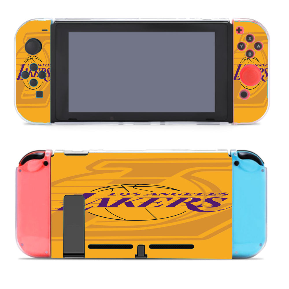Los Angeles Lakers Pattern Nintendo Switch Cover Case
