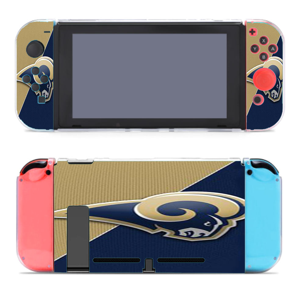 Los Angeles Rams Logo Nintendo Switch Cover Case