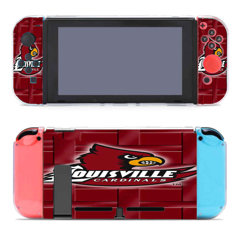 Louisville Cardinal Logo Nintendo Switch Cover Case