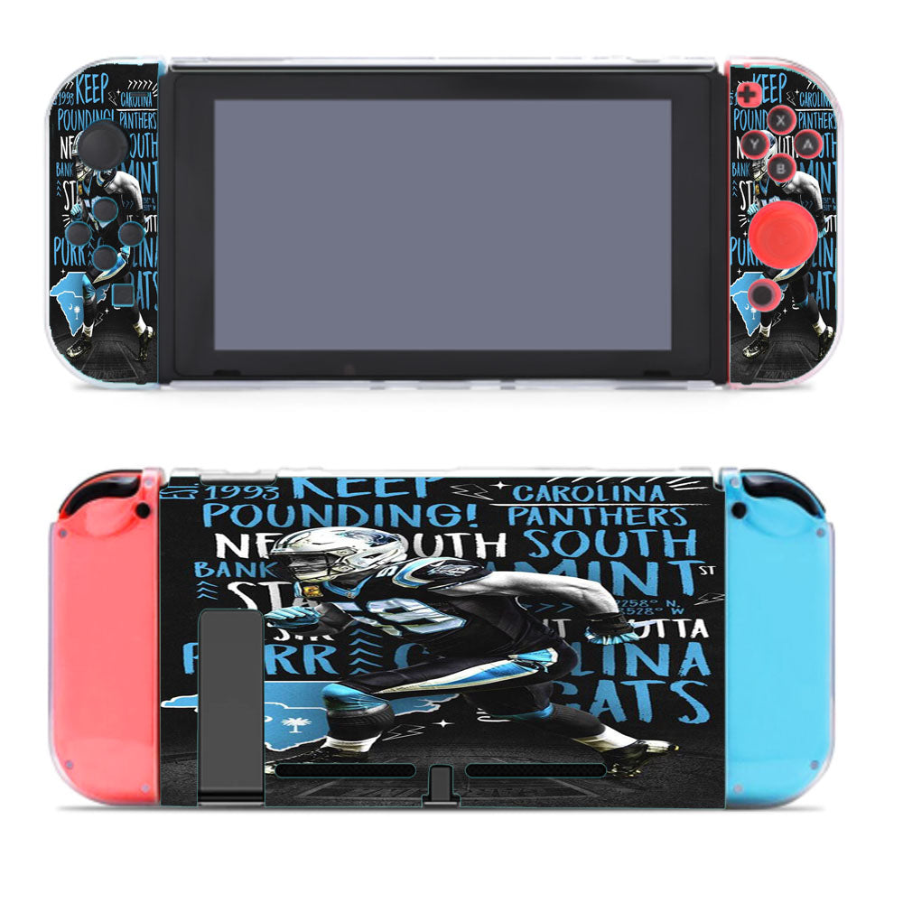 Luke Kuechly Carolina Panthers Nintendo Switch Cover Case