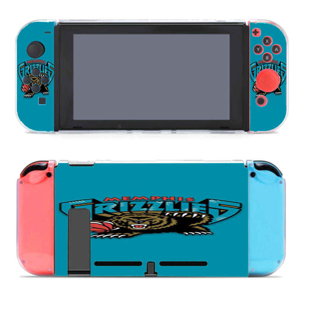 Memphis Grizzlies Bear Nintendo Switch Cover Case