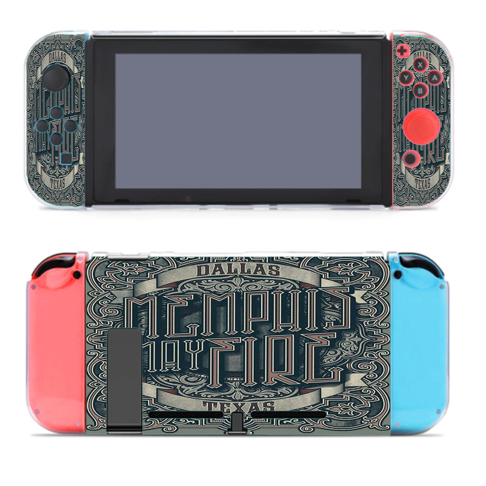 Memphis May Fire Dallas Texas Nintendo Switch Cover Case