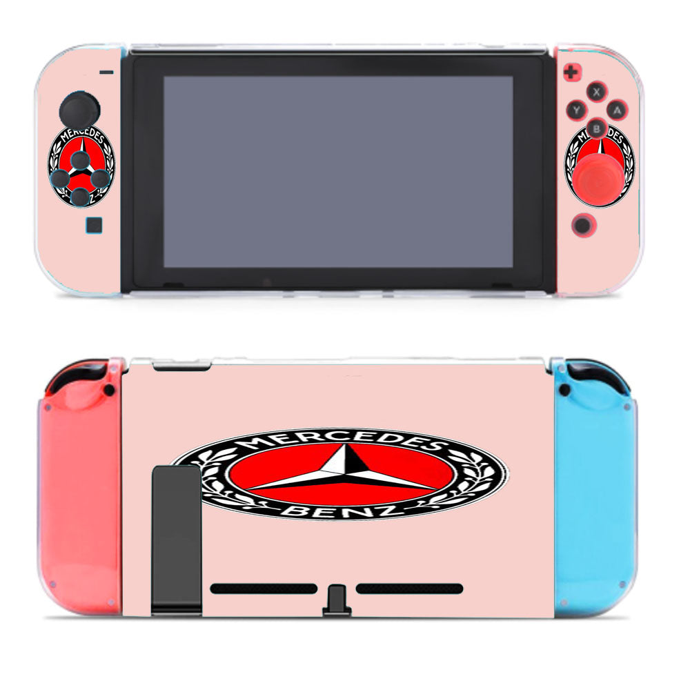 Mercedes Benz Logo Racing Amg Pink Nintendo Switch Cover Case
