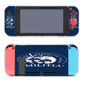 Merrimack Calley Militia Baseball Logo Blue Nintendo Switch Cover Case