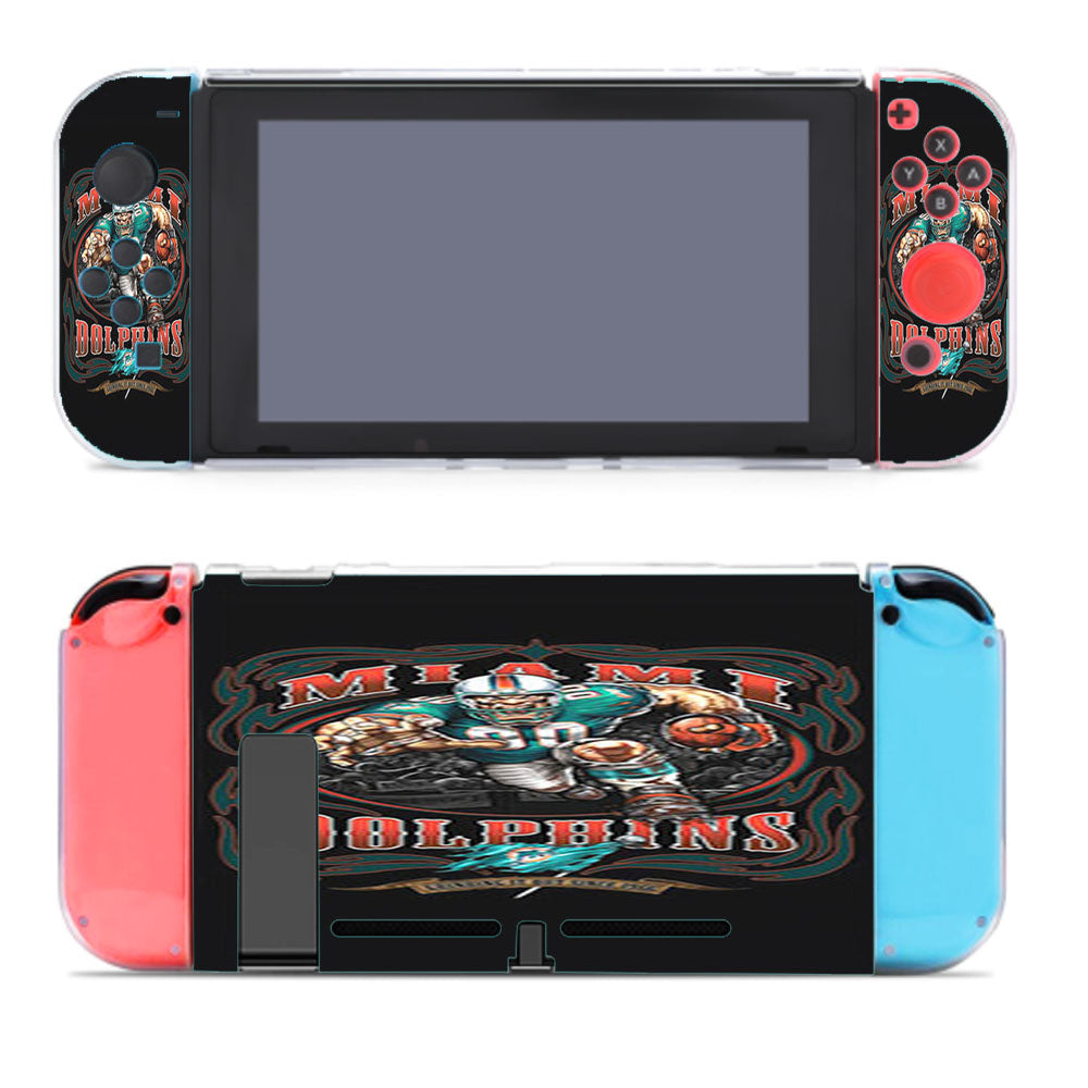 Miami Dolphins Logo Nintendo Switch Cover Case