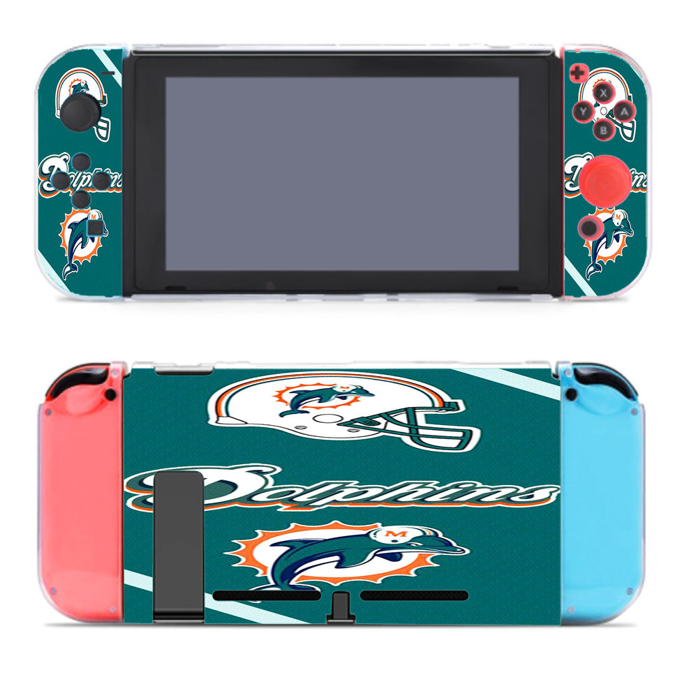 Miami Dolphins Wallpaper Nintendo Switch Cover Case