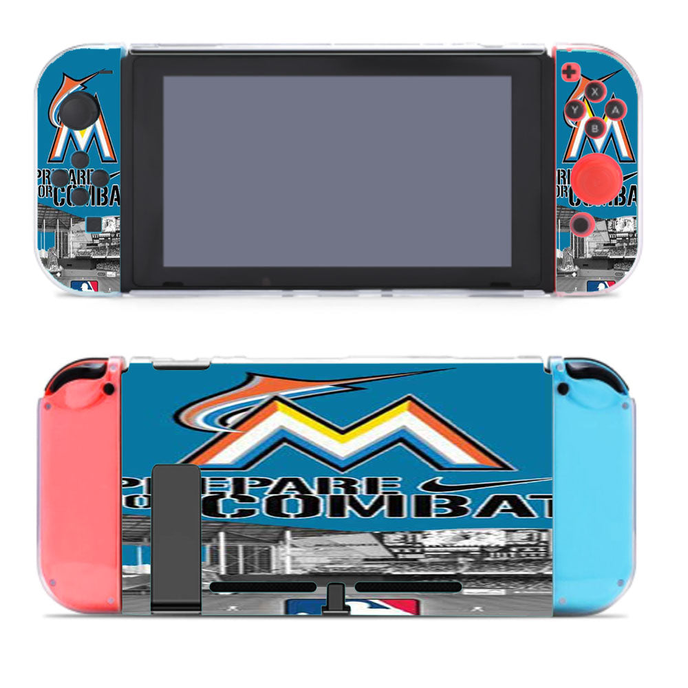 Miami Marlins Nintendo Switch Cover Case