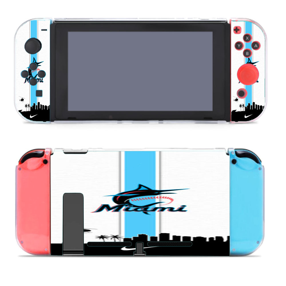 Miami Marlins Mlb Nintendo Switch Cover Case