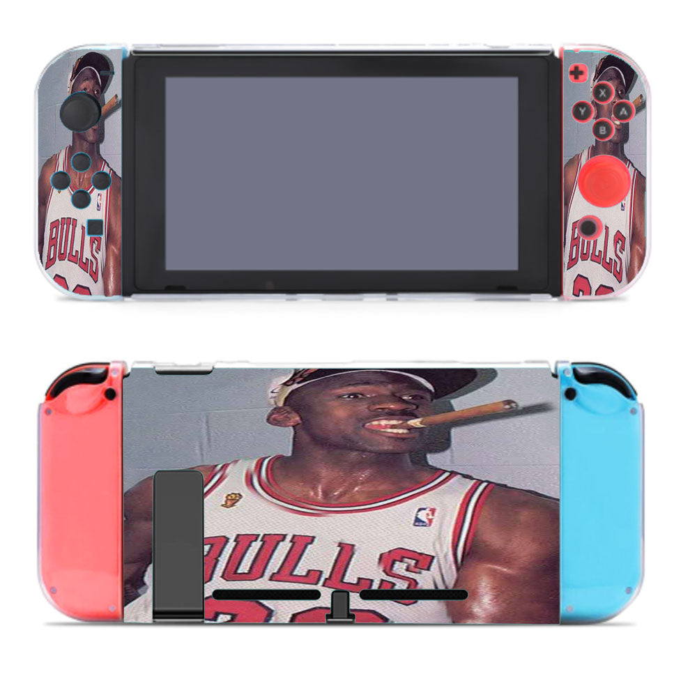 Michael Jordan Cigar Nintendo Switch Cover Case