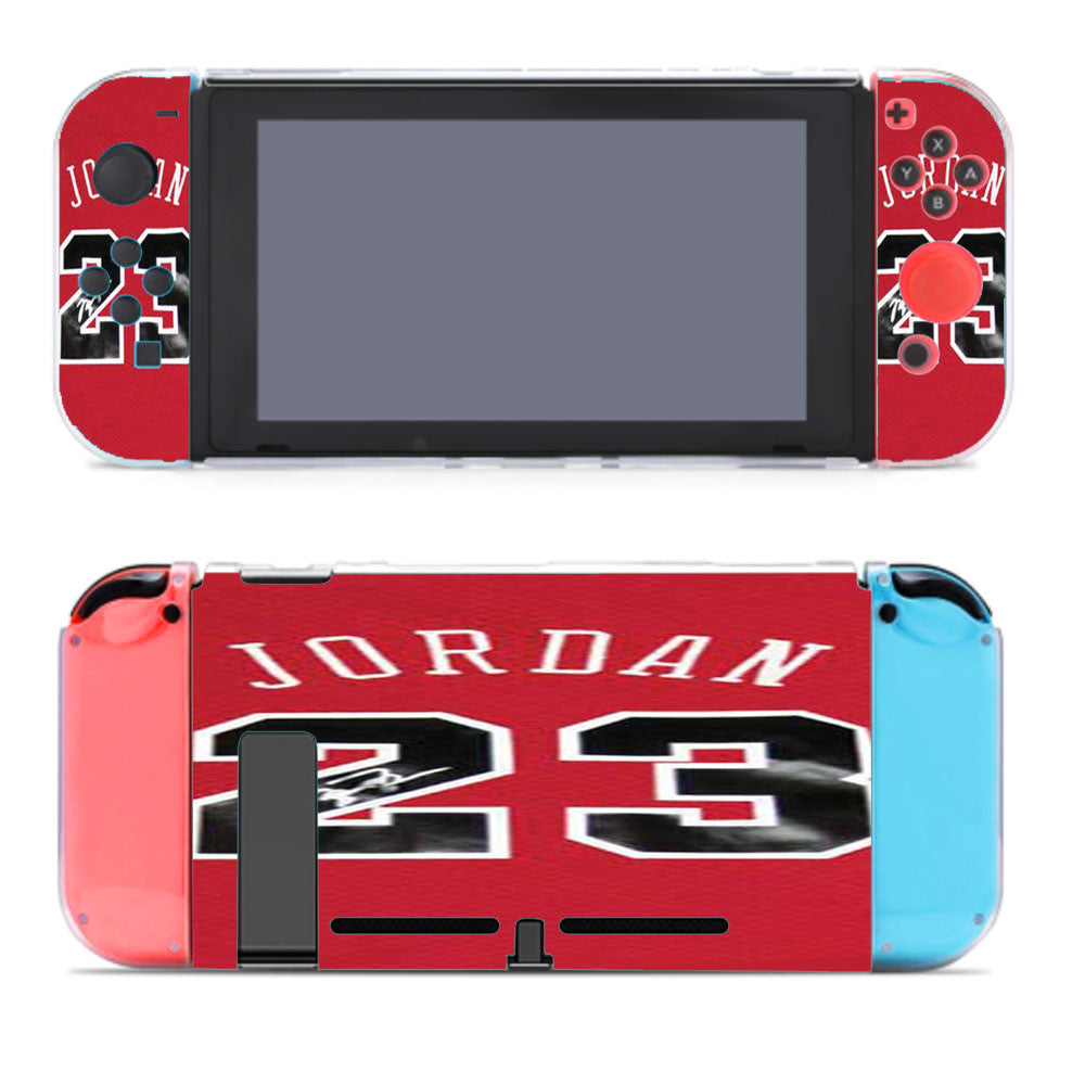 Michael Jordan Jersey Signed  Nintendo Switch Cover Case