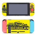 Michigan Football Doodle Font Art Nintendo Switch Cover Case