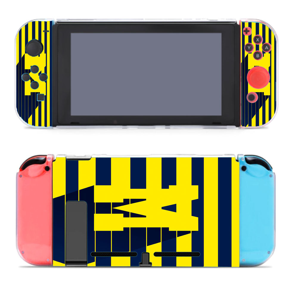 Michigan Line Art 3D Nintendo Switch Cover Case