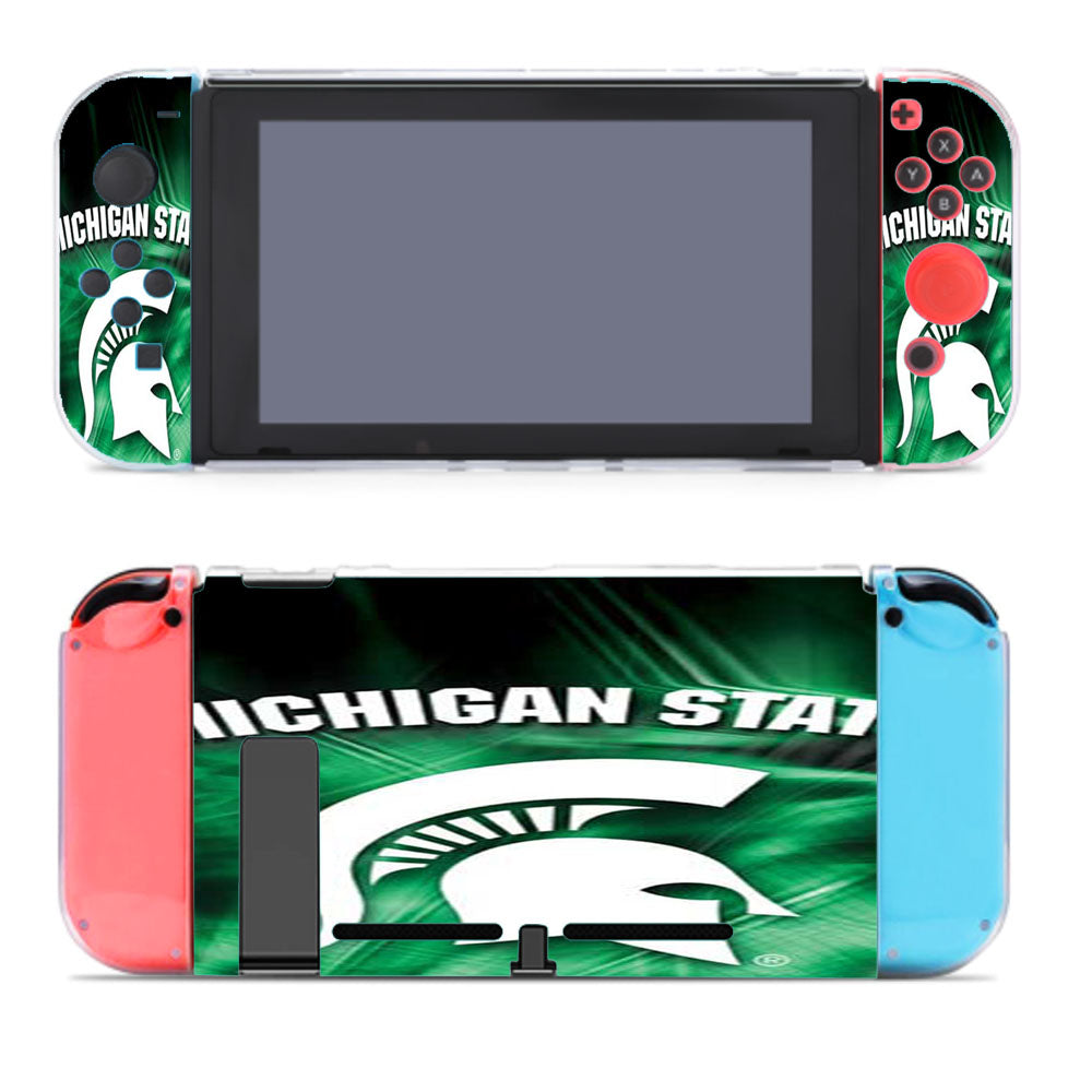 Michigan State Misty Green Nintendo Switch Cover Case