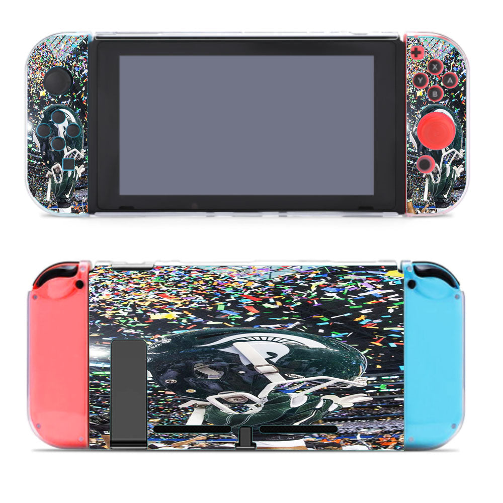 Michigan States Spartans Helmet Team Nintendo Switch Cover Case