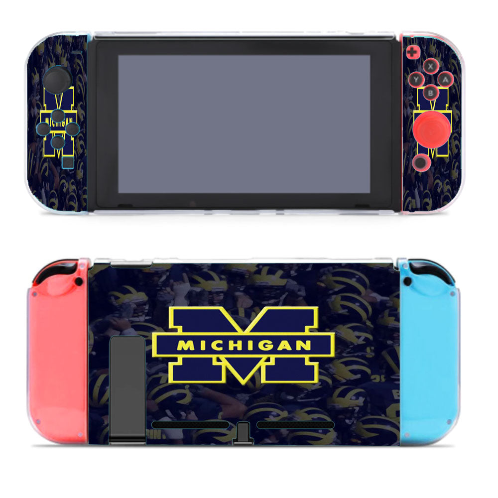 Michigan Wolverines Football Logo Nintendo Switch Cover Case