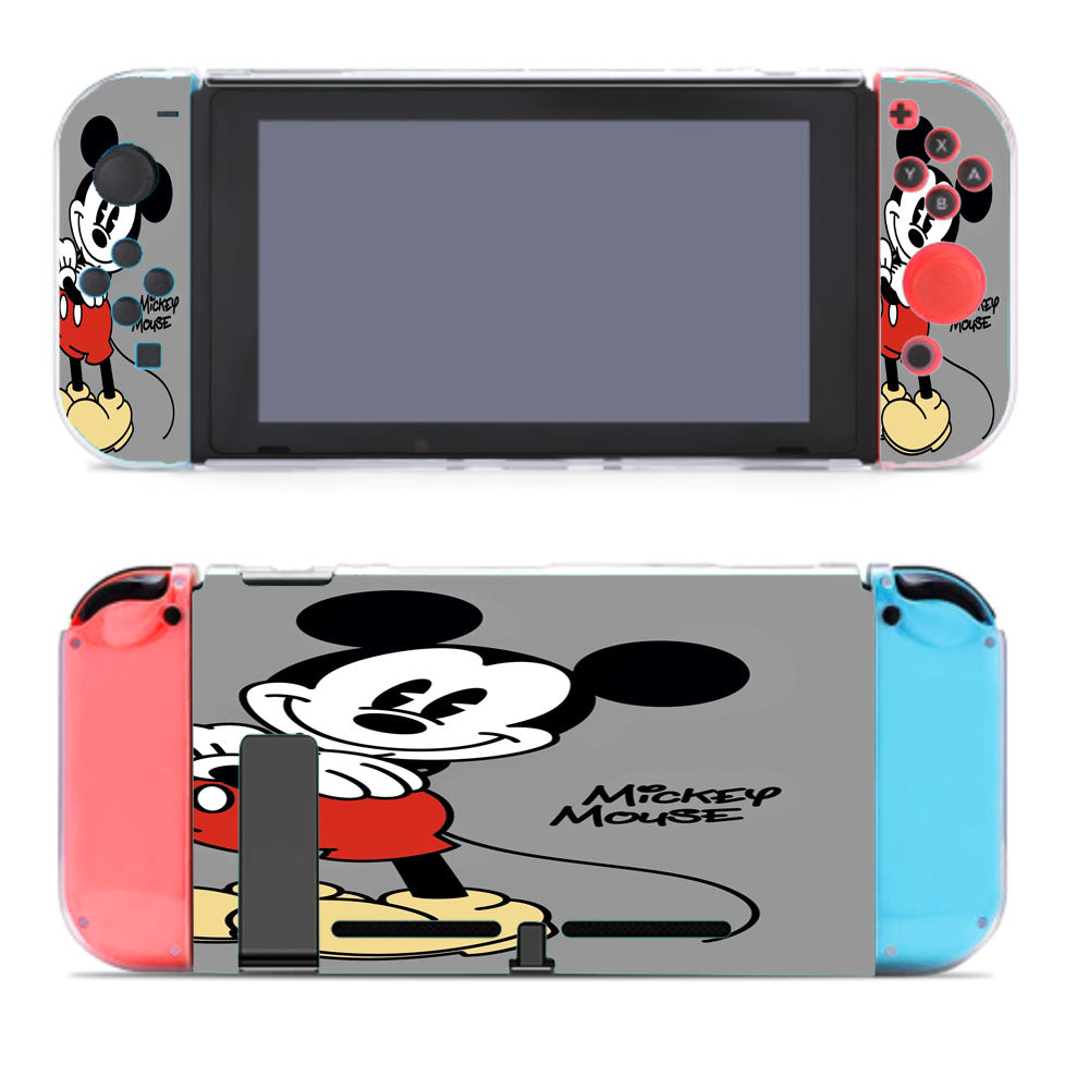 Mickey Mouse Grey  Nintendo Switch Cover Case