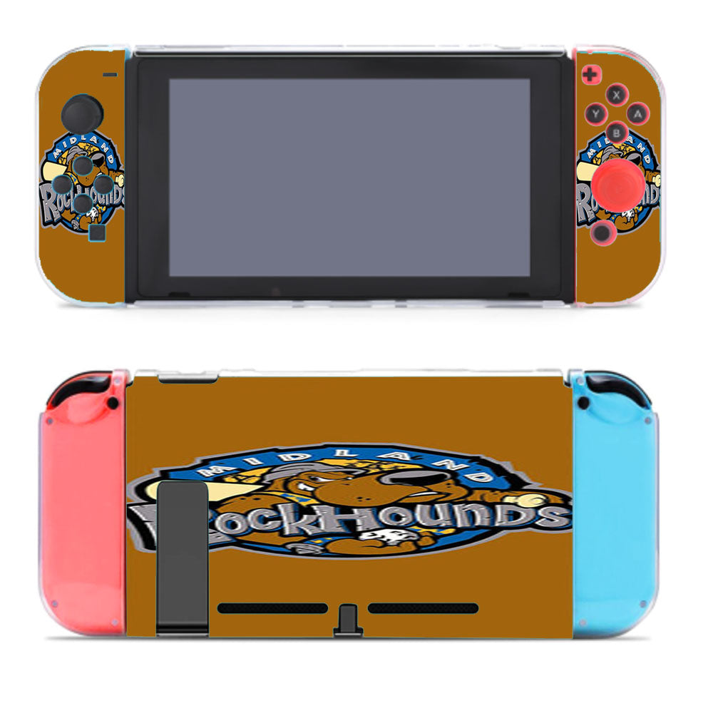 Miland Rock Hounds Baseball Logo Gold Nintendo Switch Cover Case
