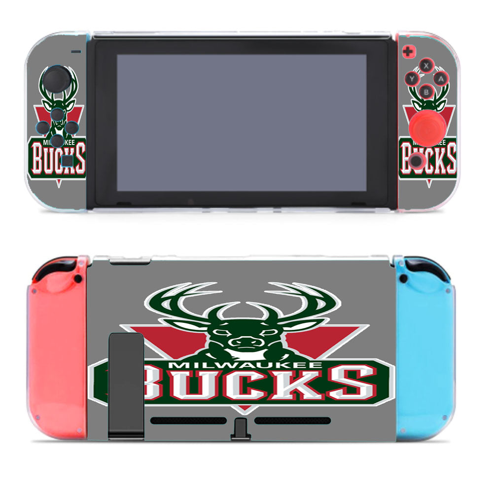 Milwaikee Bucks Basketball Nintendo Switch Cover Case