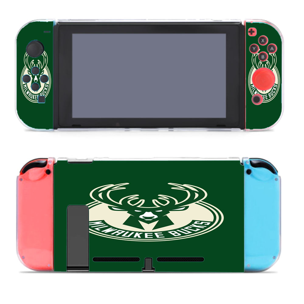 Milwauke Bucks Nintendo Switch Cover Case