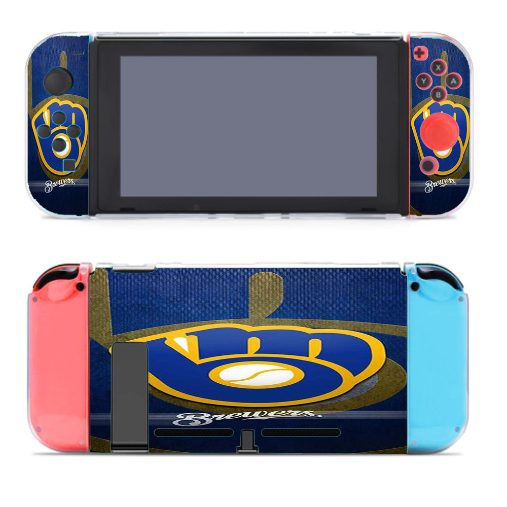 Milwaukee Brewers Mlb Nintendo Switch Cover Case