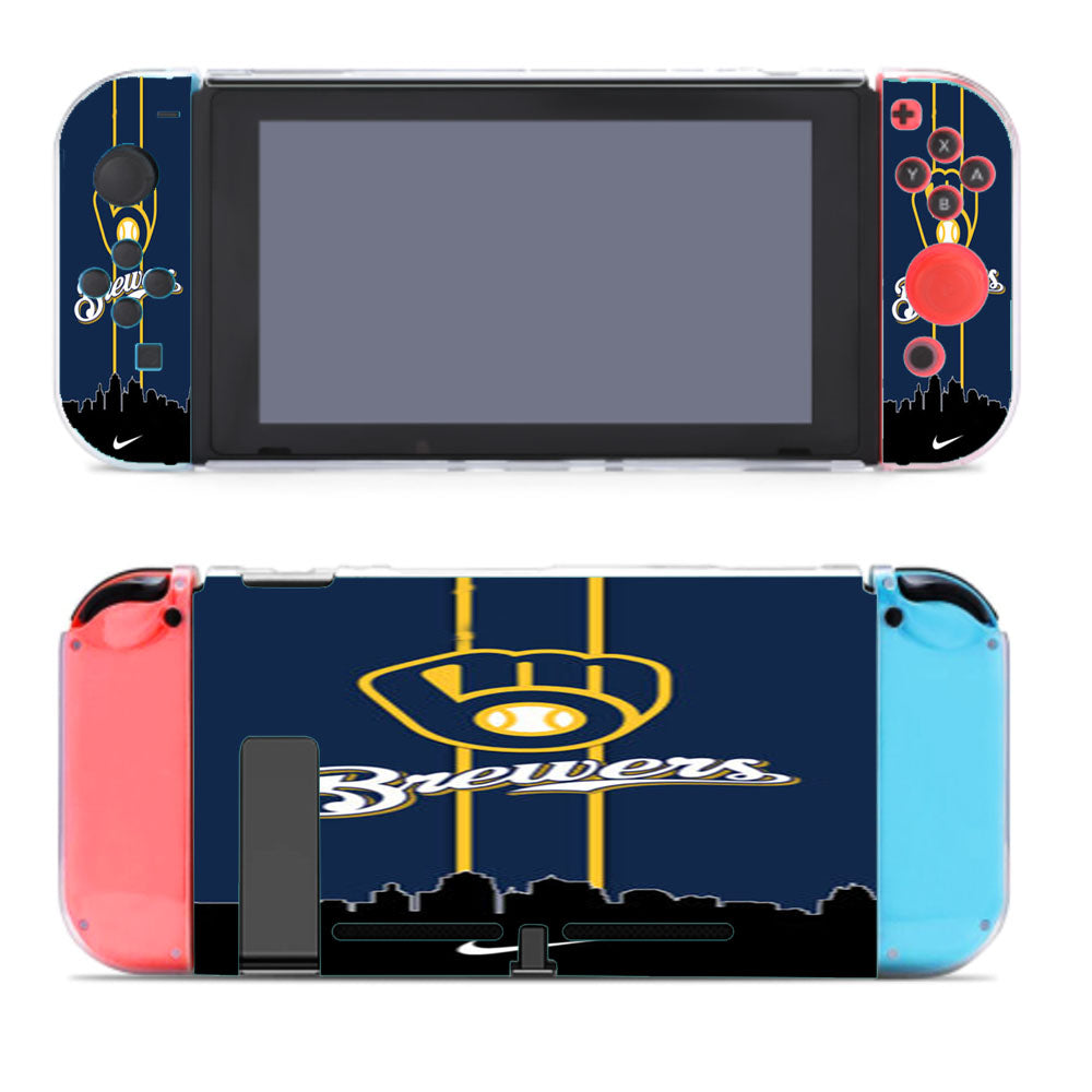 Milwaukee Brewers Mlb Team Nintendo Switch Cover Case
