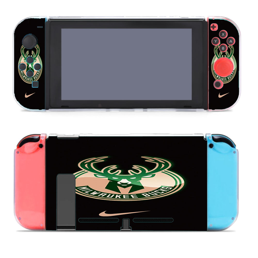 Milwaukee Bucks Logo 1 Nintendo Switch Cover Case