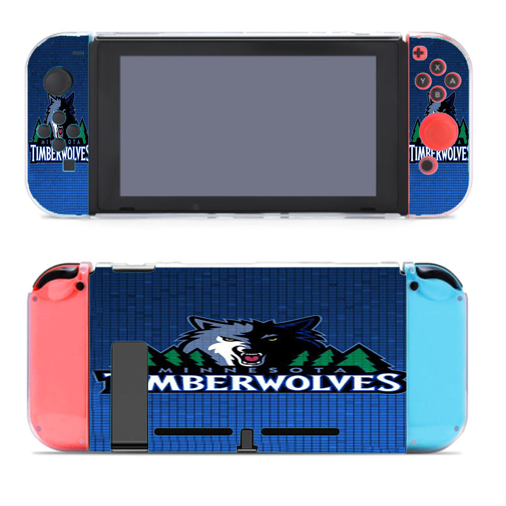 Minnesota Timberwolves Basketball Nintendo Switch Cover Case