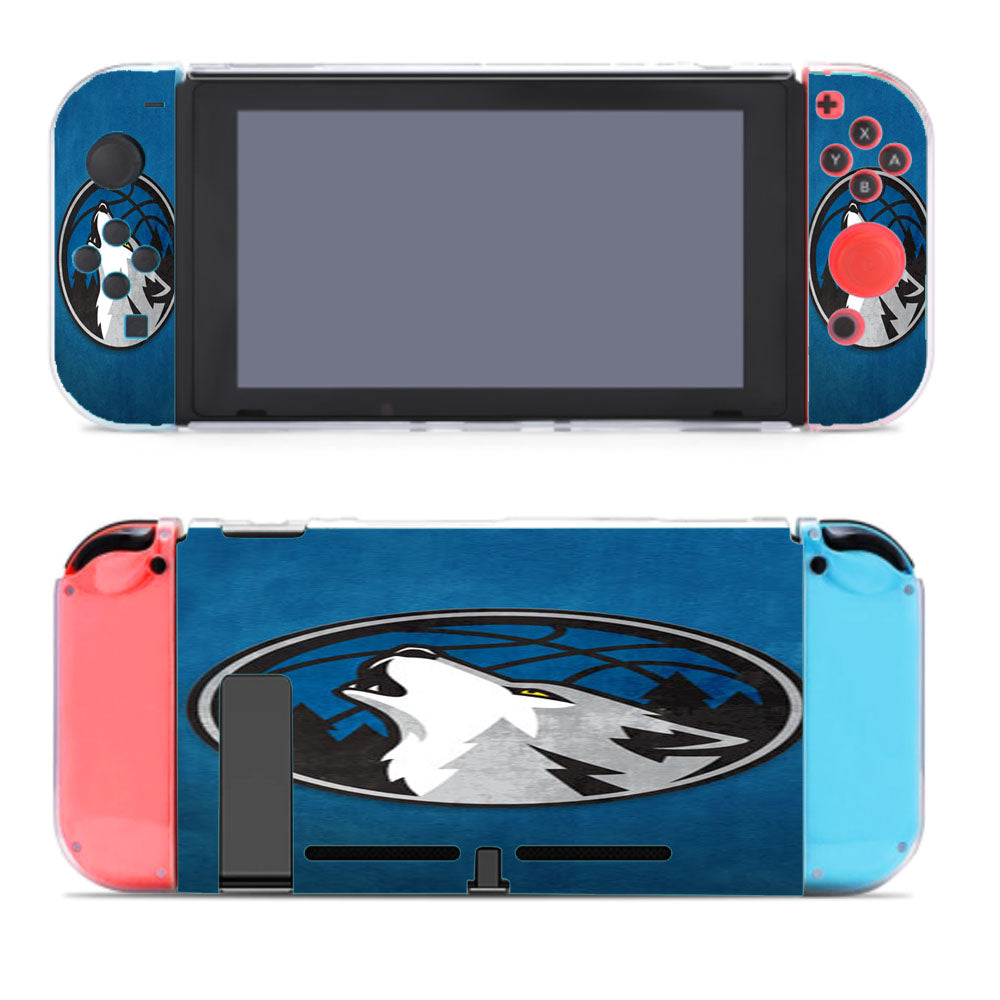 Minnesota Timberwolves Blue Nintendo Switch Cover Case