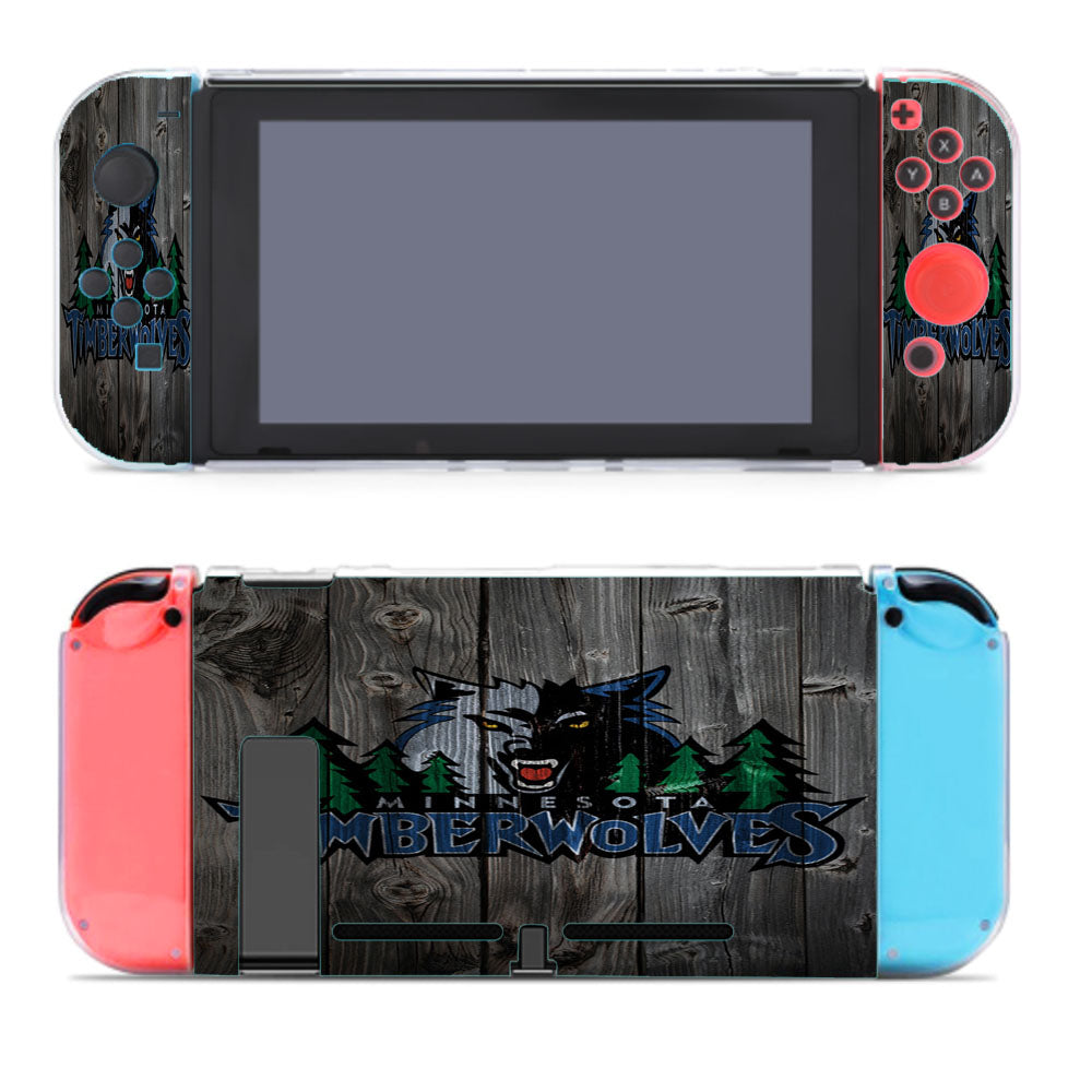 Minnesota Timberwolves Grey Wo Nintendo Switch Cover Case
