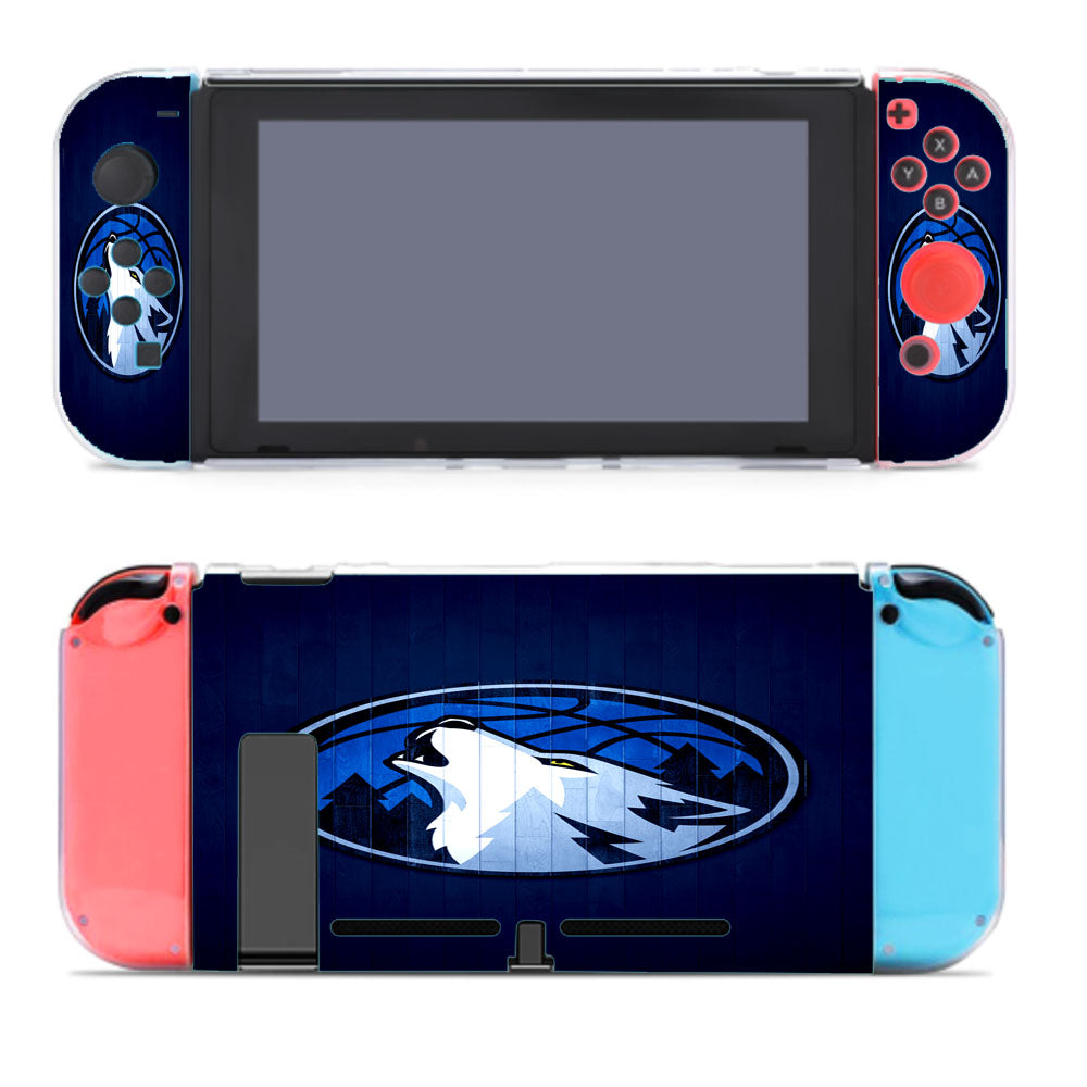 Minnesota Timberwolves Hardwood Nintendo Switch Cover Case