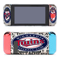 Minnesota Twins Baseball Club Font Doodle Nintendo Switch Cover Case