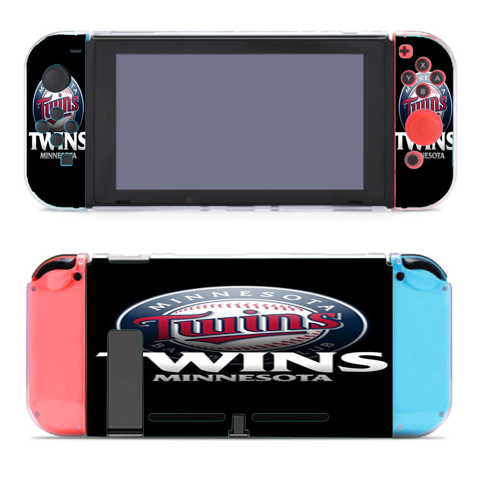 Minnesota Twins Baseball Logo Nintendo Switch Cover Case