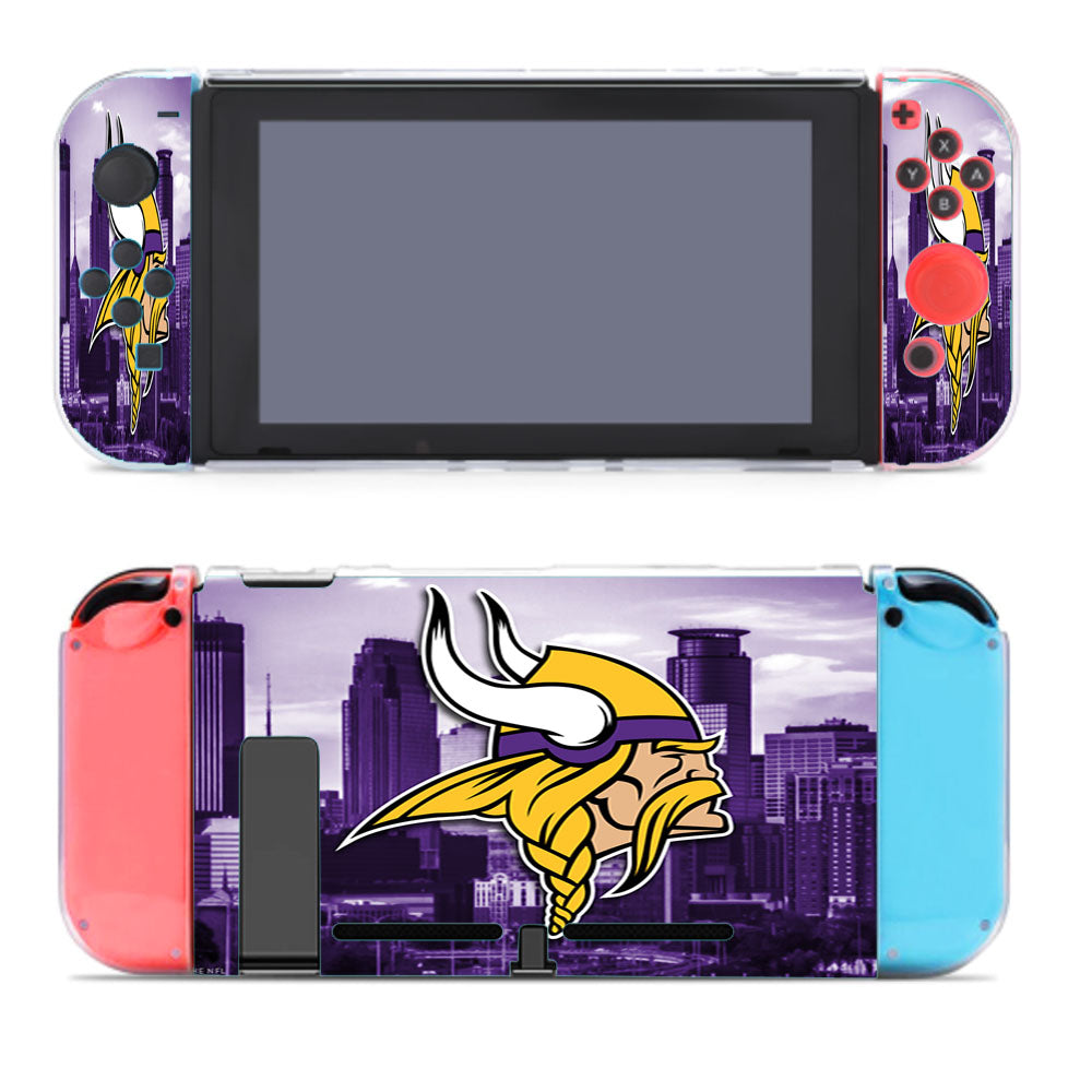 Minnesota Vikings Emblem Nintendo Switch Cover Case