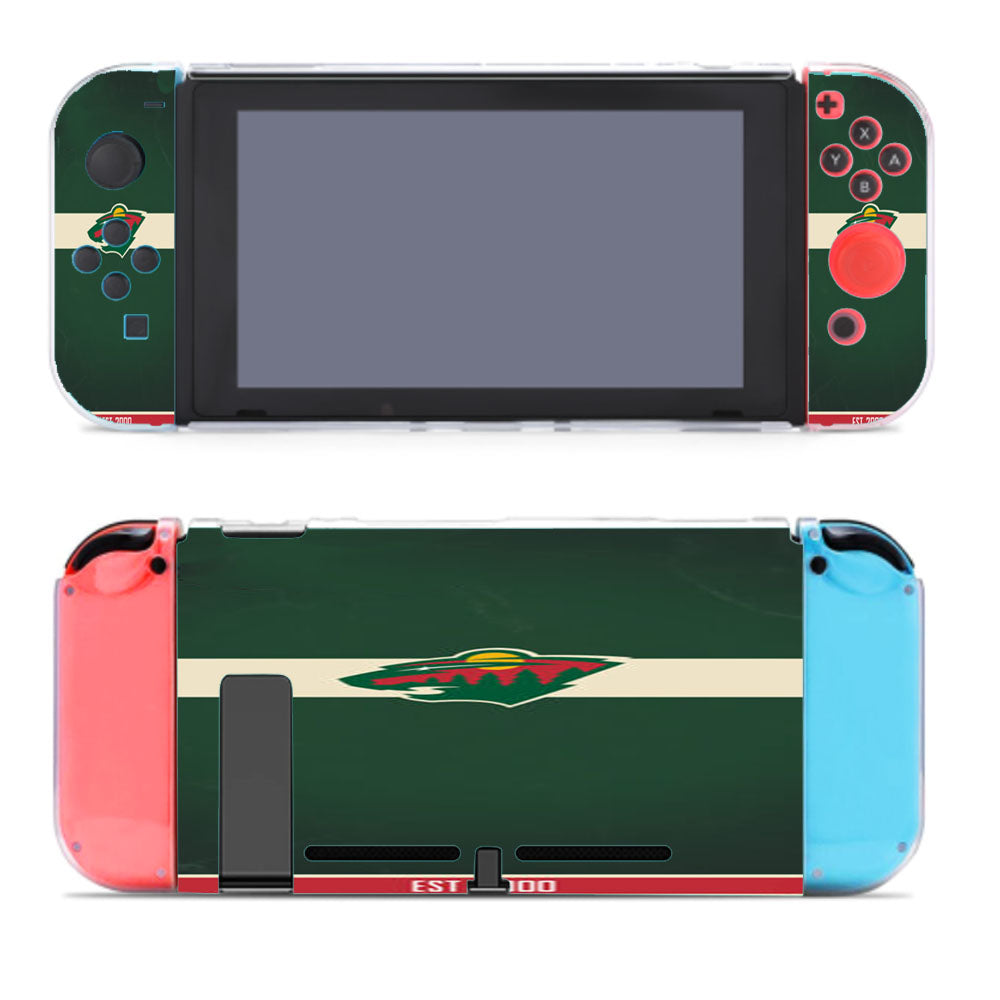 Minnesota Wild Est 2000 Nintendo Switch Cover Case