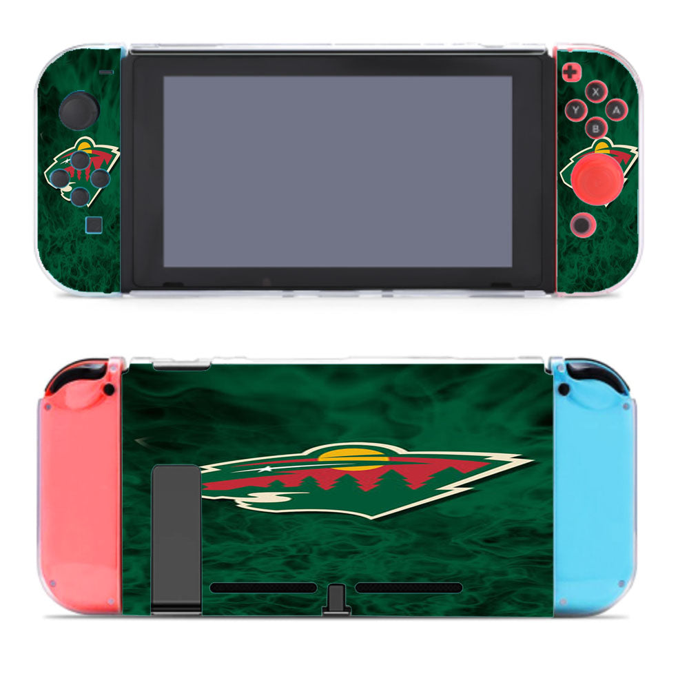 Minnesota Wild Smoke Nintendo Switch Cover Case