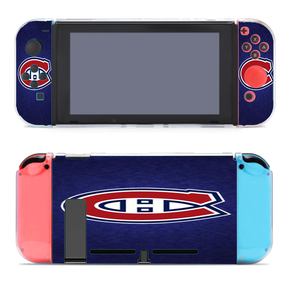 Montreal Canadiens Blue Nintendo Switch Cover Case